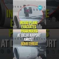 IndiGo Plane Evacuates Passengers At Delhi Airport Amidst Bomb Threat