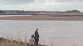 Reverse River? No, it's the Truro tidal bore that is drawing crowds