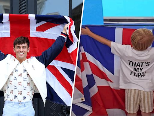 Tom Daley’s son cheers him on at the Olympics: ‘That’s my Papa!’