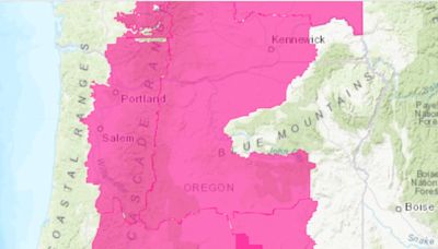 Much of Oregon under red flag warning until Wednesday morning: check map’s boundaries