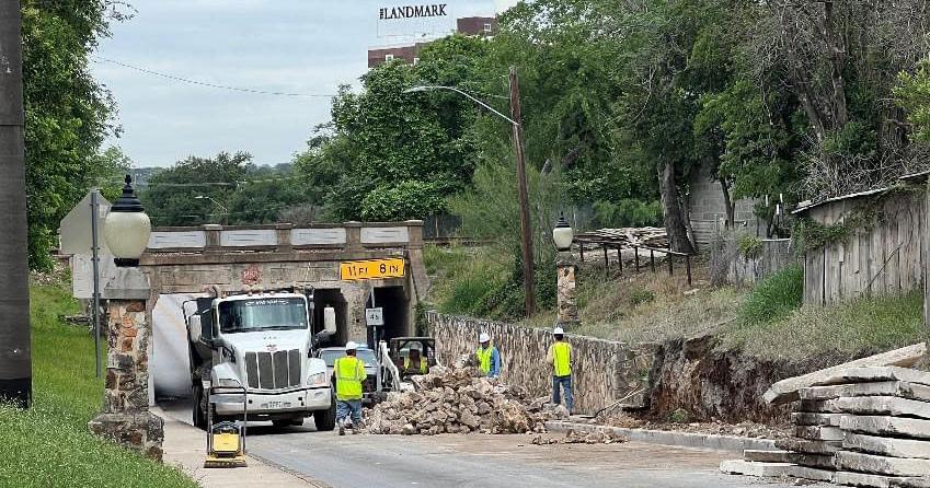 New Braunfels' Landa Street underpass project underway, may cause traffic delays