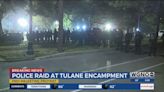 Law enforcement agencies raid pro-Palestine protest on Tulane University campus