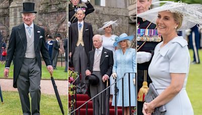 King Charles and Queen Camilla host garden party at Scottish residence with Edward and Sophie - best photos