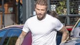 Watch David Beckham mobbed by fans in London in his £340,000 supercar