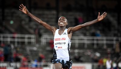 Keniano Kipruto, dueño del récord mundial de los 10K, sancionado seis años por dopaje