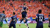 European Championship: Netherlands forward Wout Weghorst scores to win 2-1 over Poland