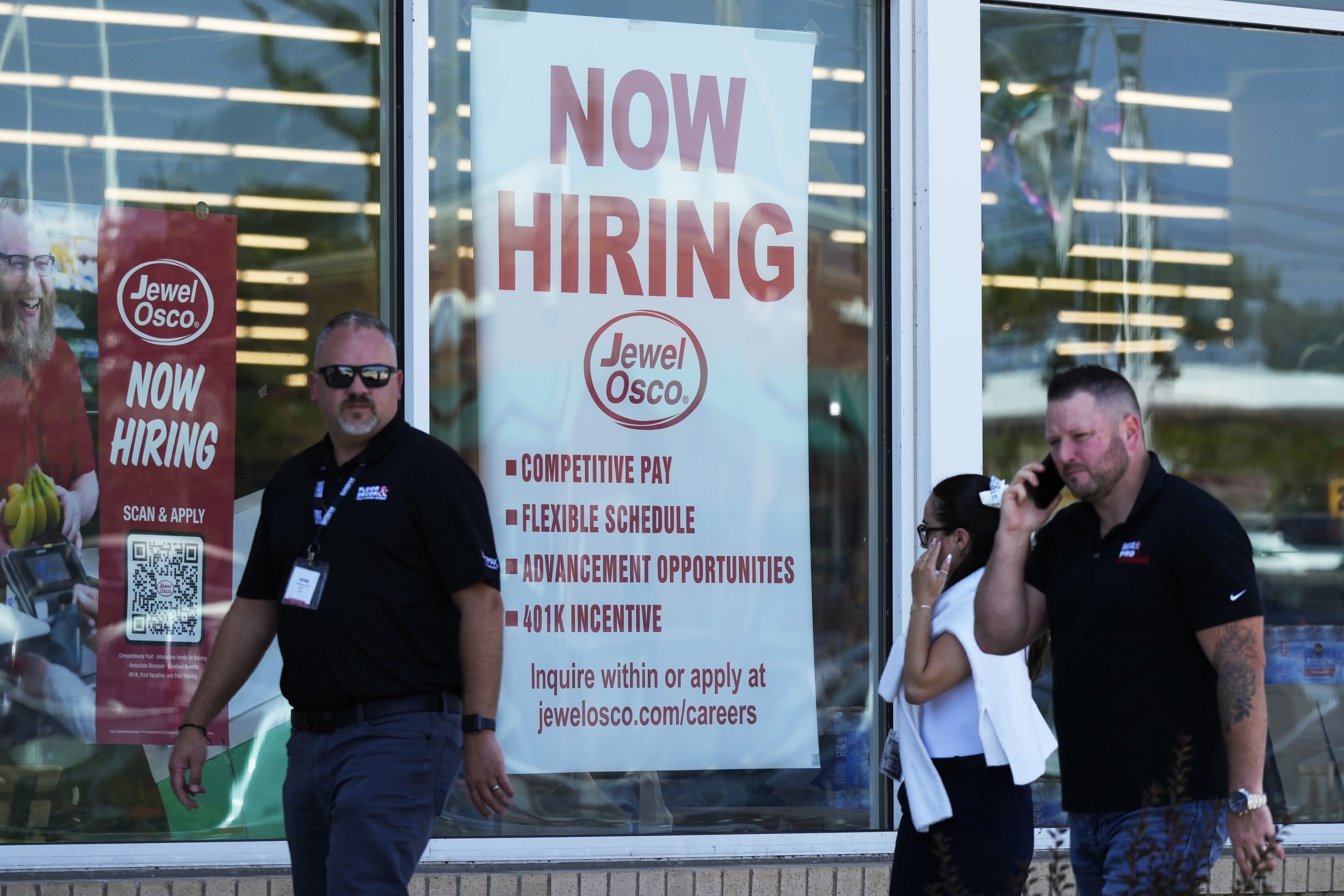 The number of Americans filing for jobless claims hits highest level in a year