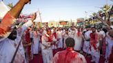 Shiite Muslims in Lebanon and Iraq commemorate Ashoura, marking the death of Imam Hussein