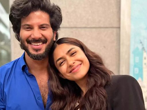 Mrunal Thakur pens the sweetest birthday note to Dulquer Salmaan: ‘I'm your biggest fan and cheerleader’ | - Times of India