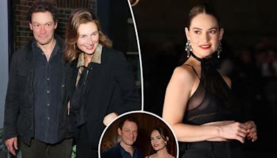How Dominic West, wife Catherine joke about ‘deeply stressful’ Lily James PDA scandal 4 years later