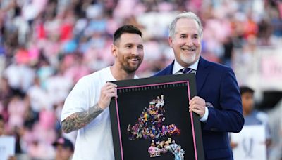 Leo Messi y el detalle que sorprendió en el homenaje del Inter Miami por ganar la Copa América