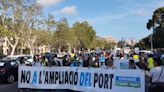 Nueva manifestación en contra de la ampliación de la terminal norte del puerto de València