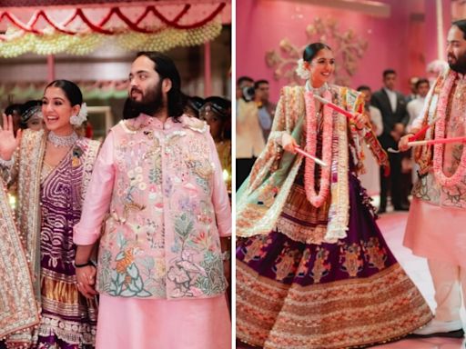 Inside Anant Ambani and Radhika Merchant's Garba Night: Filled with Love, Laughter, and Dance Moves