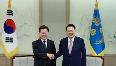 南韓總統尹錫悅與李在明會談 僅醫改議題達共識