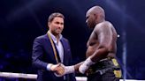 Eddie Hearn names potential opponents for Dillian Whyte as comeback fight draws nearer