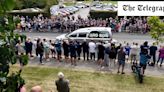 Hundreds line streets to pay respects ahead of Rob Burrow’s funeral