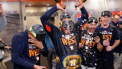 Astros conquistan su cuarto título consecutivo en el Oeste de la Americana