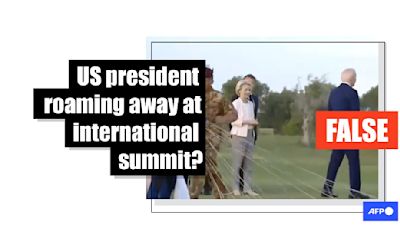 Video of Joe Biden at G7 event is deceptively edited