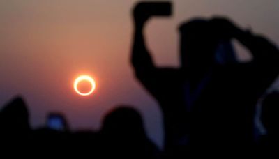 What is the annular 'Ring of Fire' solar eclipse that will occur on October 2?