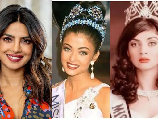 Priyanka Chopra reveals she newspaper snippets of Aishwarya Rai Bachchan and Sushmita Sen from their 'Miss World' and 'Miss Universe' winning moment - Times of India