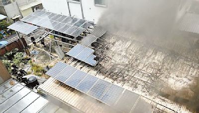 嘉市 私設太陽光電恐釀災 議員促納管 - 地方新聞