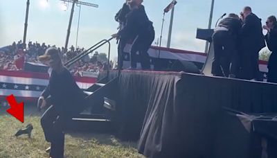 Video Shows What Happened to Donald Trump's Shoes During Assassination Attempt