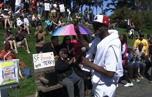 Neighbors rally for Black San Francisco man targeted with racist dolls at his doorstep