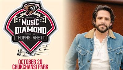 Chukchansi Park to host Thomas Rhett as part of the “Music on the Diamond” tour