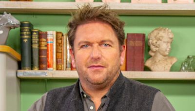 TV chef James Martin opens up about sleeping in a campervan and working overtime