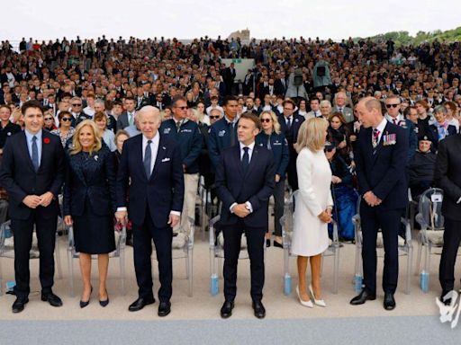 英王儲威廉代父出席登陸諾曼第紀念儀式 與25元首並排 (14:14) - 20240607 - 熱點