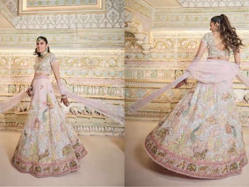 The enchanting ensemble of Shloka Mehta for Anant-Radhika’s wedding