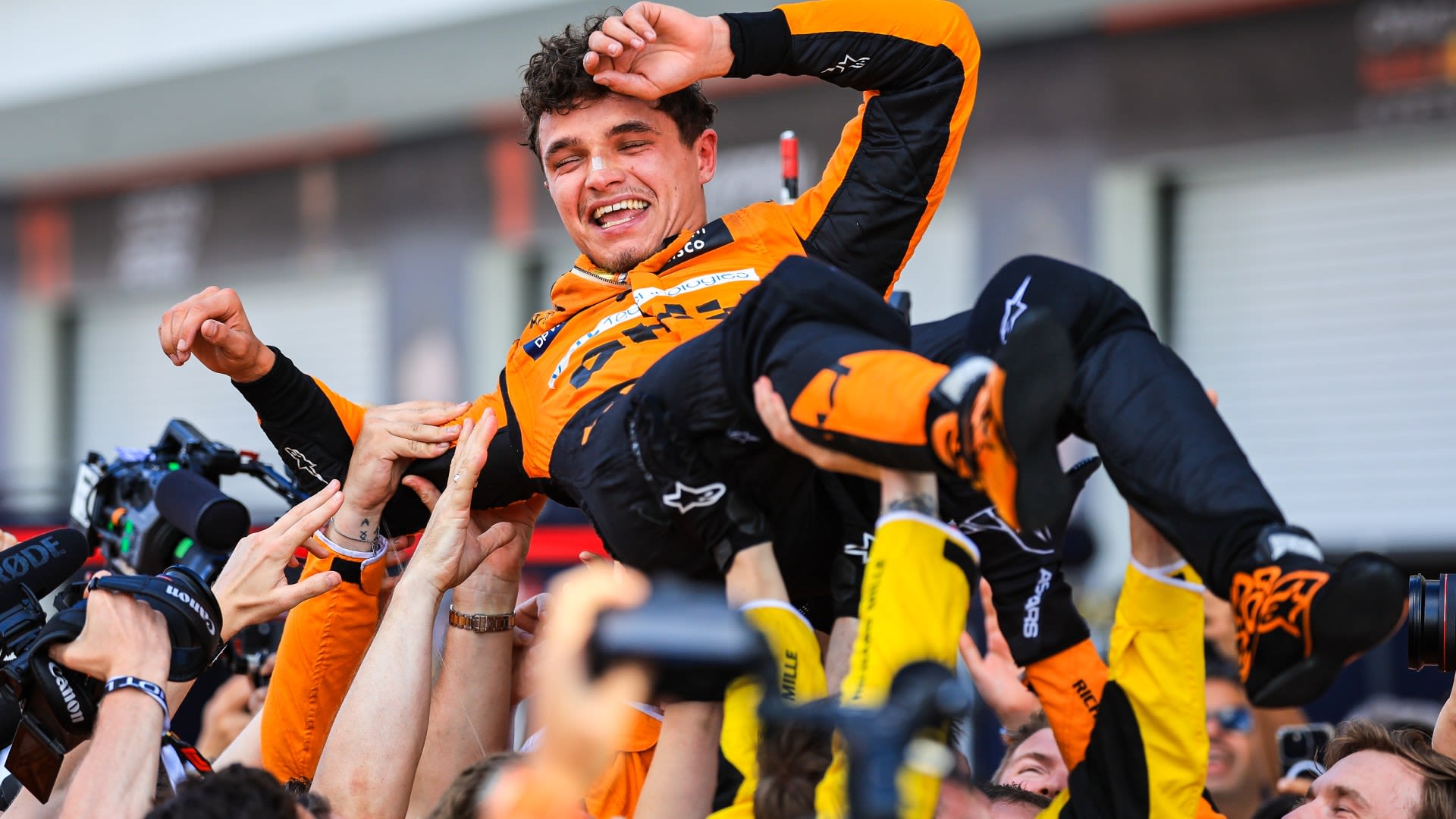 Brit F1 ace Lando Norris' £80m life from model girlfriend to why he needs speed