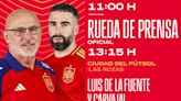 Rueda de prensa en directo de Luis de la Fuente y Dani Carvajal | Marca