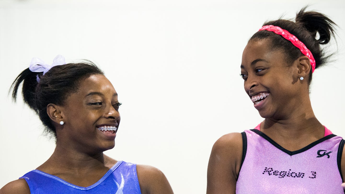 Simone Biles’ Younger Sister, Adria, Shares Tribute to Her