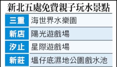 新北5處免費玩水勝地 6/8開放親子同樂