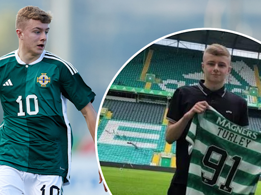Brendan Rodgers hails Francis Turley's 'natural instinct' after Belfast teenager's debut Celtic goal