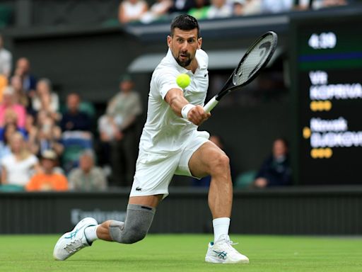 Novak Djokovic leaves knee issues behind, wins at Wimbledon