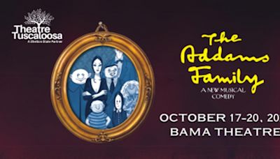 THE ADDAMS FAMILY Comes to Theatre Tuscaloosa in October