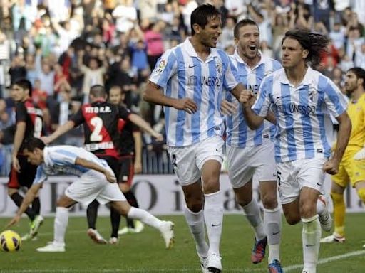 Reencuentro nostálgico de dos ídolos del EuroMálaga en la Copa Libertadores