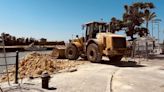 El Puerto: Reanudadas las obras de construcción de la nueva pasarela peatonal sobre el río Guadalete