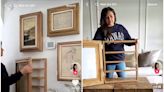 A TikToker created framed paintings that disguise storage space for $30 and people are calling the DIY hack 'genius'