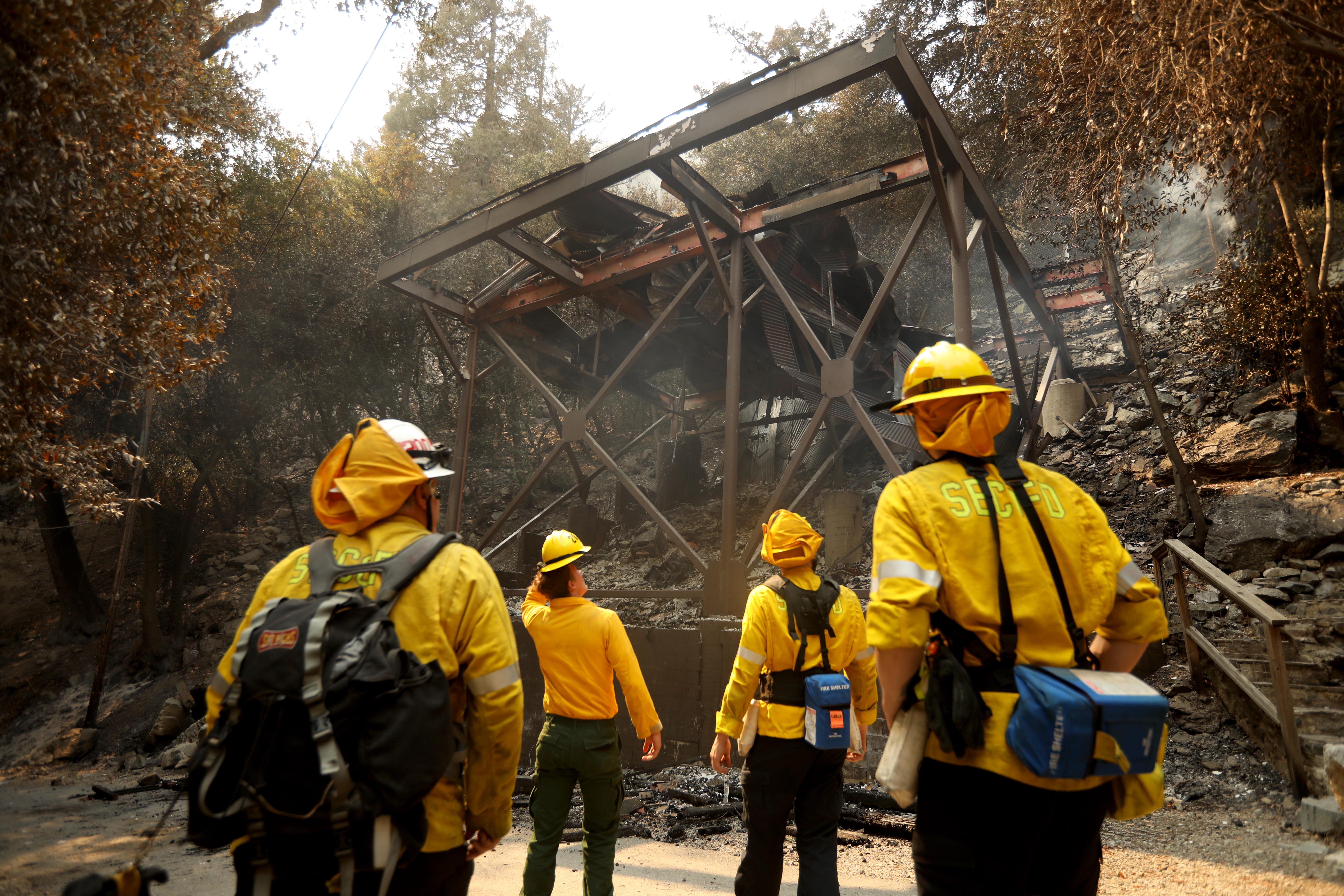 'It was Armageddon-like': Mount Baldy Village united to save their town from Bridge fire