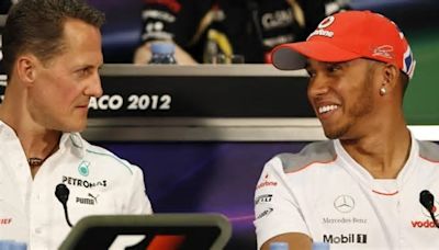 Schumacher sería feliz si Hamilton gana el Mundial con Ferrari, según Fisichella