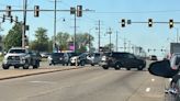 Rush hour morning collision in Central Peoria causes traffic delays at busy intersection