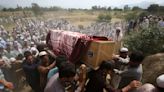 Death toll from IS bombing at a pro-Taliban cleric's rally in Pakistan earlier this week rises to 63