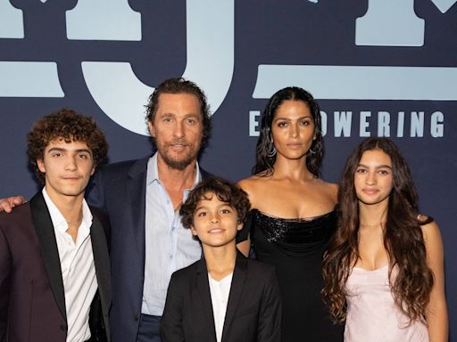 Matthew McConaughey, Camila Alves Celebrate Son Levi's 16th Birthday