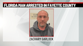 Florida man arrested in Fayette County