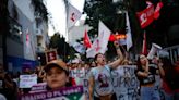 Brazilian women march against bill tightening abortion ban