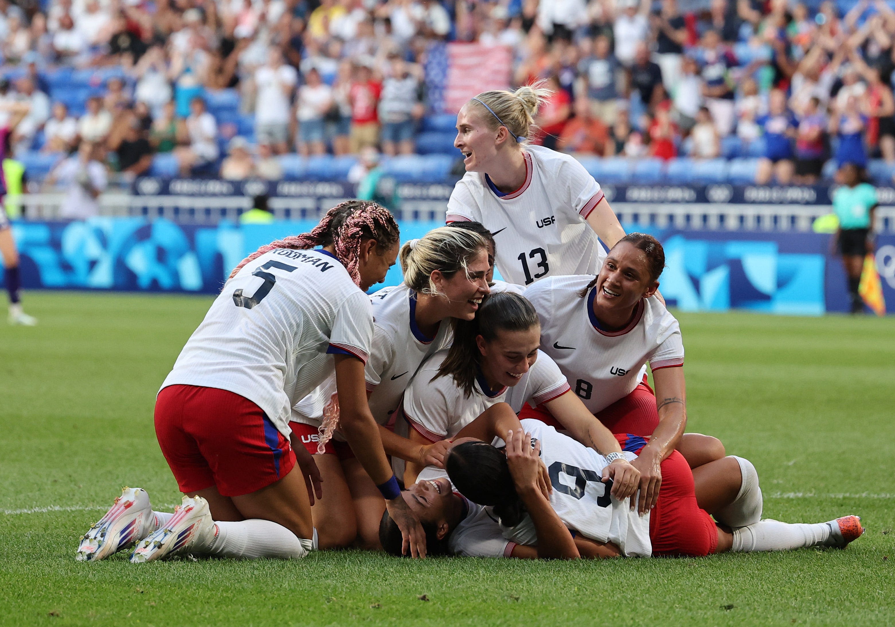 USWNT's win vs. Germany at Olympics shows 'heart and head' turnaround over the last year