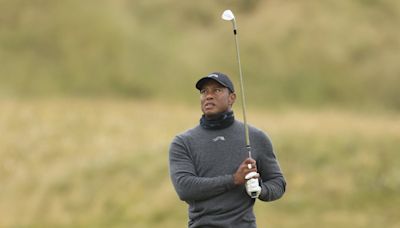 Tiger Woods in danger of missing cut at British Open again after 8-over 79 at Royal Troon